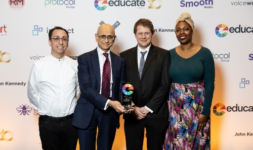 University of Manchester at the Educate North Awards, 2024