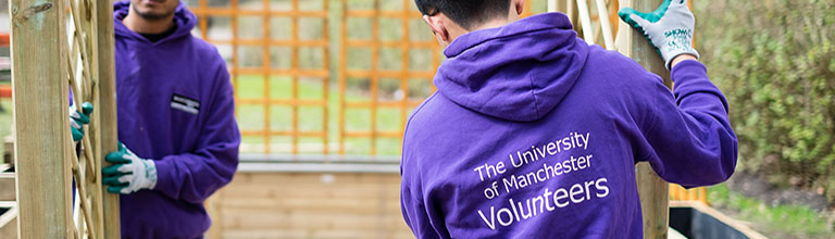 University of Manchester volunteer