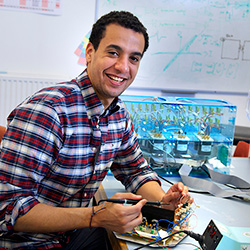 University of Manchester PhD student Omar Abdel Rehim