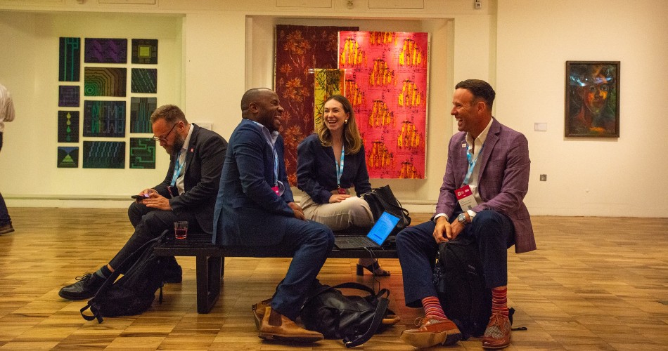 Delegates at the Whitworth.