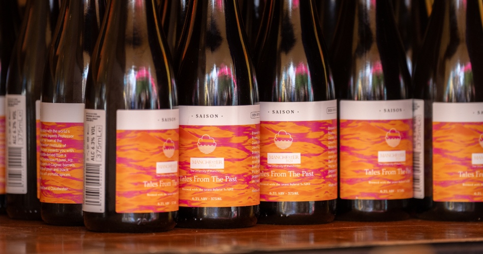Bottles of the Cloudwater beer 'Tales from the Past'
