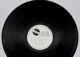 A Joy Division vinyl