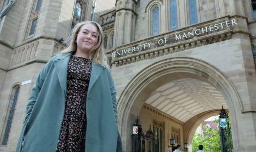 Manchester graduate, Lola Albarn. 