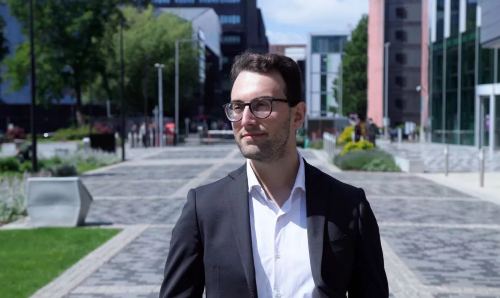 Manchester graduate, Edoardo Altamura