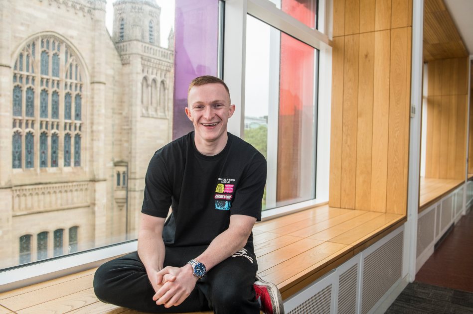 Manchester Nursing graduate, Adam Mellor.