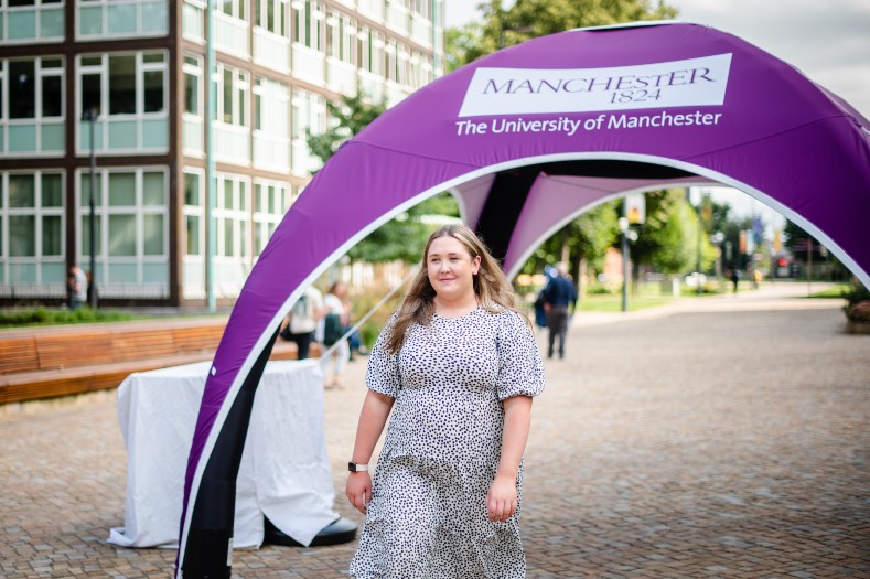 Manchester teaching graduate, Julia Morton.