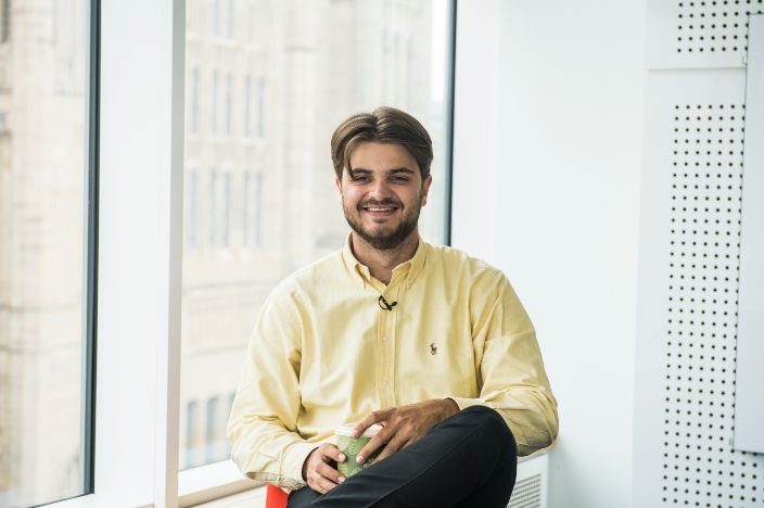 Manchester Environmental Science graduate, Matt Petinaud.
