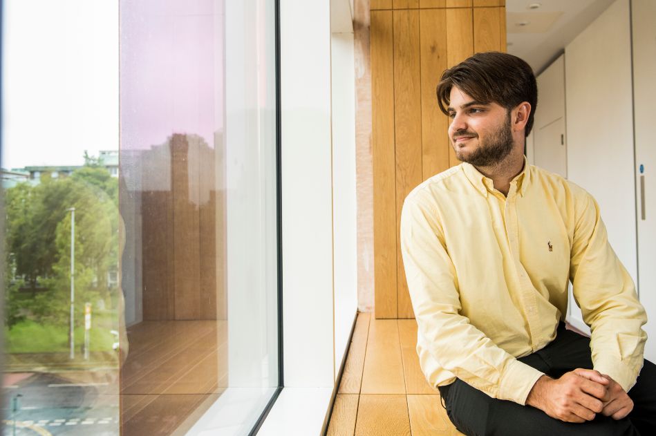 Manchester Environmental Science graduate, Matt Petinaud.