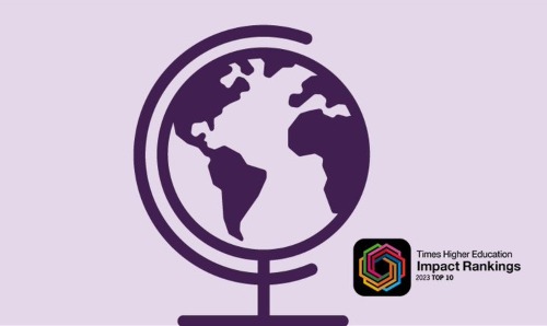 Times Higher Education Impact Rankings logo.