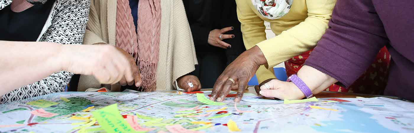 Community groups and University researchers working together