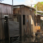 Flooding and sanitation challenges in Porto Velho. Photo: Norma Valencio, 2020.