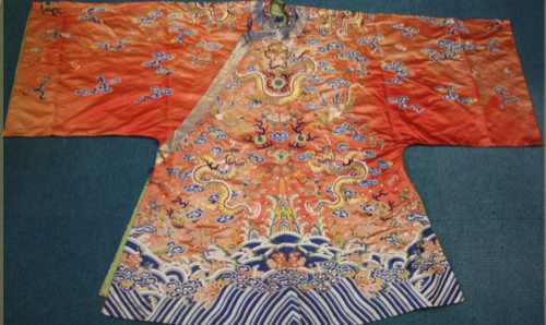Chinese oriental cloth