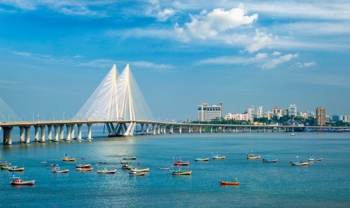 Mumbai skyline 