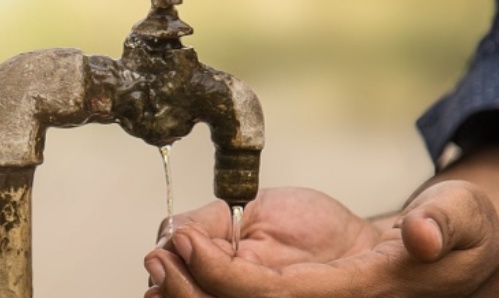 Water tap in Africa