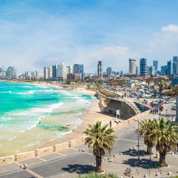 Tel Aviv at the beach