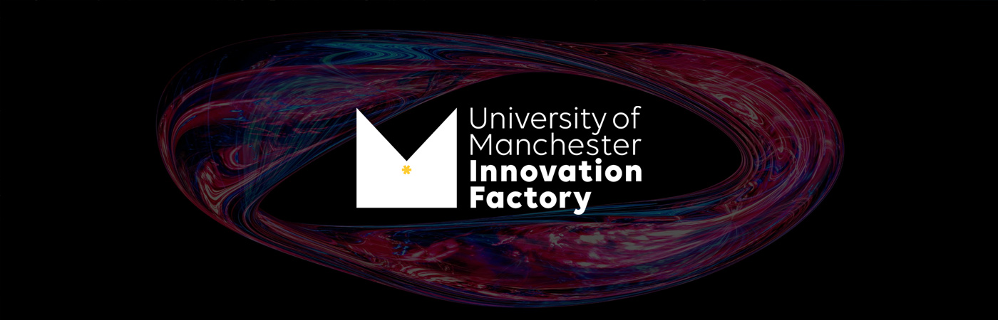 The University of Manchester Innovation Factory logo.
