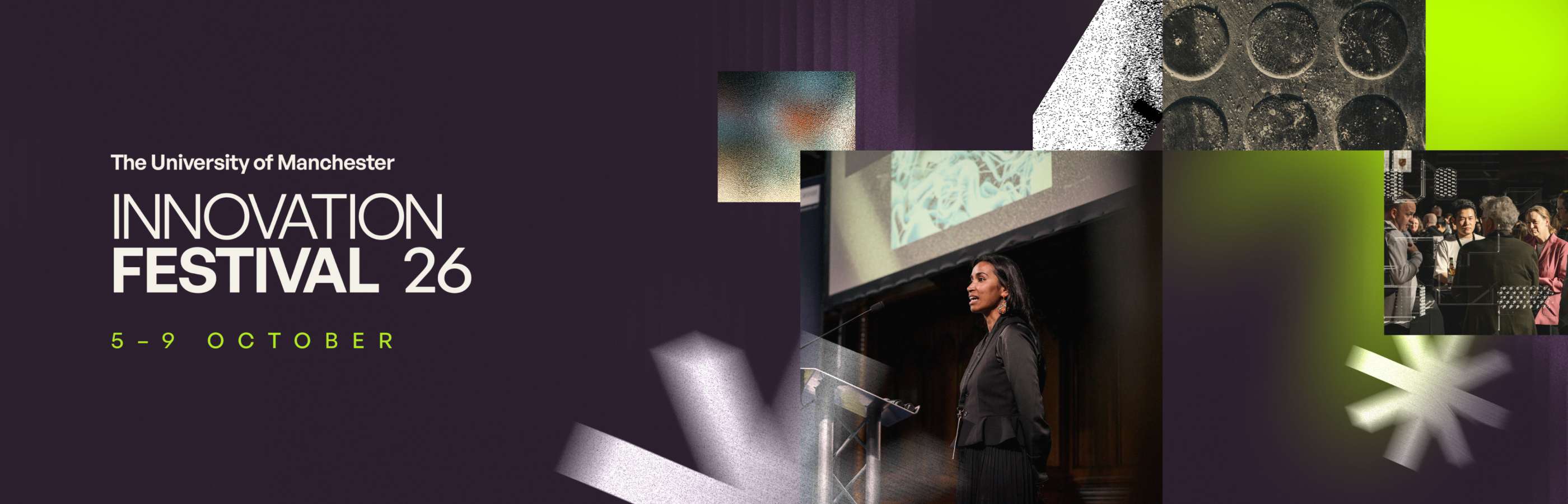 The University of Manchester Innovation Festival logo.