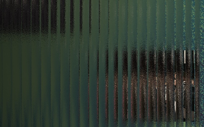 Dark green textured banner for the Innovation at Manchester page, with faint silhouettes of people.
