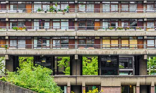 Block of council flats