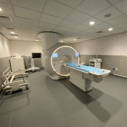 New MRI machinery at Salford hospital.