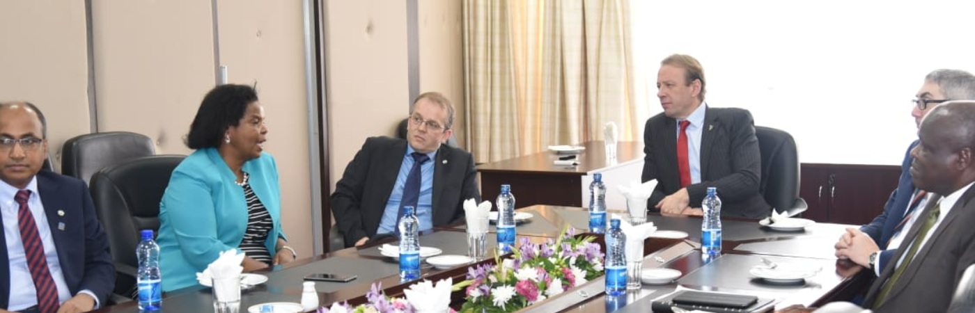 Officials from The University of Manchester, The Christie NHS Foundation Trust and Kenyatta University Teaching Research and Referral Hospital