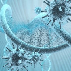 Virus image from iStock / fatido