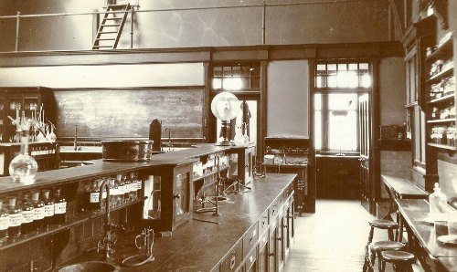 The laboratory, 1886