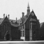 The John Owens building originally housed all subjects except chemistry and medicine.