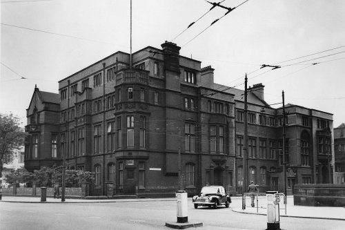 The old Students’ Union building, 1958
