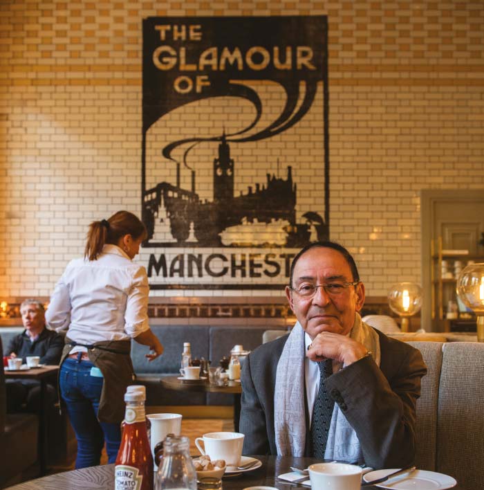 Sir Howard Bernstein in The Refuge on Oxford Road