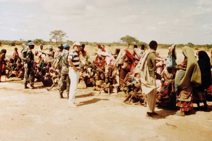 Gareth in Somalia, 1993