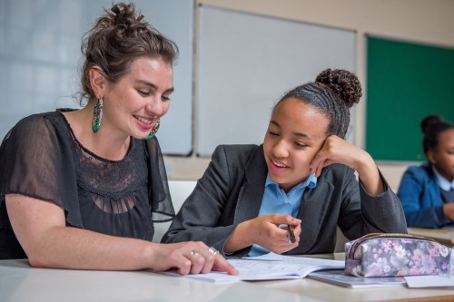 Student and teacher