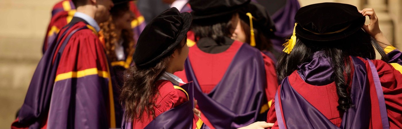 Students graduating from The University of Manchester