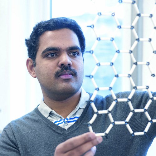 Professor of Materials Physics, Rahul Nair, at The University of Manchester