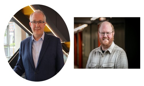 Two researchers who were awarded the RSC Horizon Prize