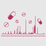 A variety of medical tablets in different shapes and sizes.