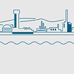 The Sellafield waste management site in Cumbria.