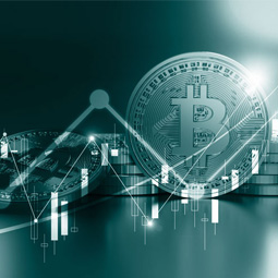 bitcoin, cryptocurrency digital markets image