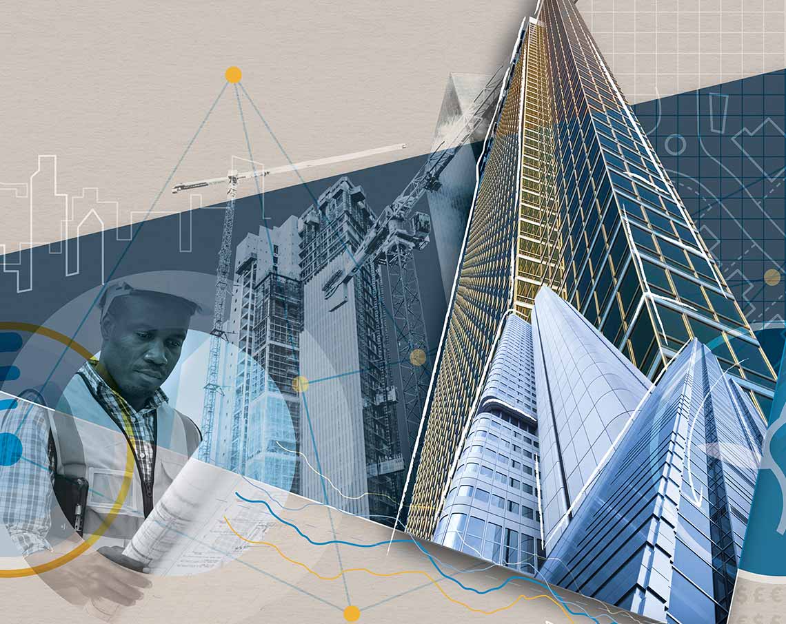 Collage of Real Estate related pictures