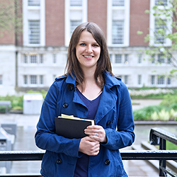 University of Manchester PhD student Julia Kolkmann