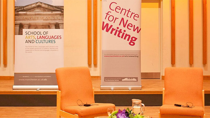 Stage ready for Centre for New Writing event