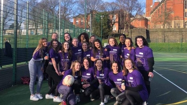 Amy's netball team