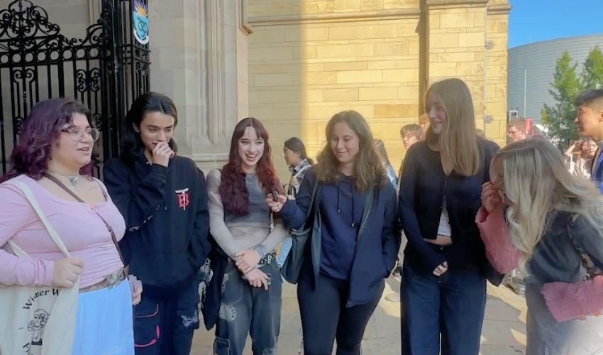 Miew in Manchester city centre