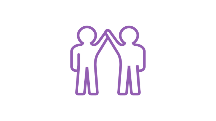 Icon of two people