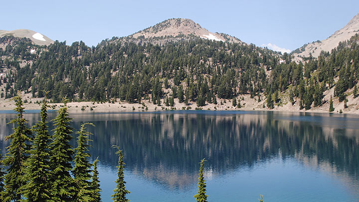 Lake in Yellowstone Park, USA.