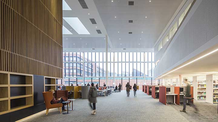 Interior of AMBS building