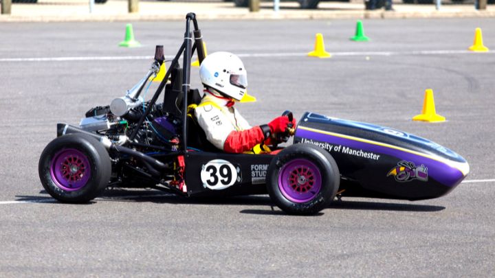 manchester student races in formula student by imeche