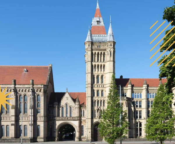 The University's iconic Whitworth building.