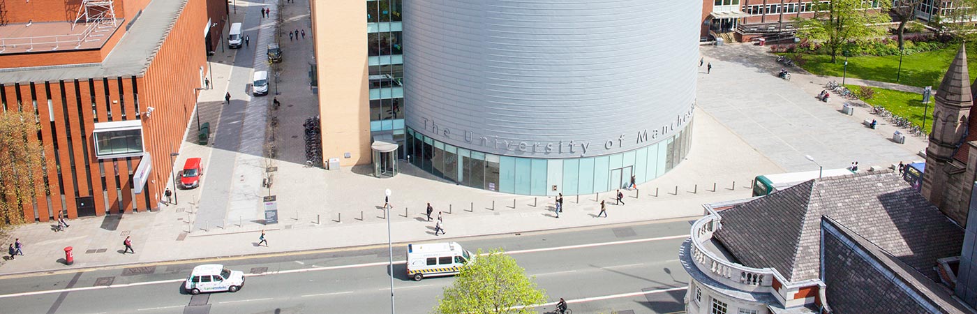 Aerial view of the visitor centre