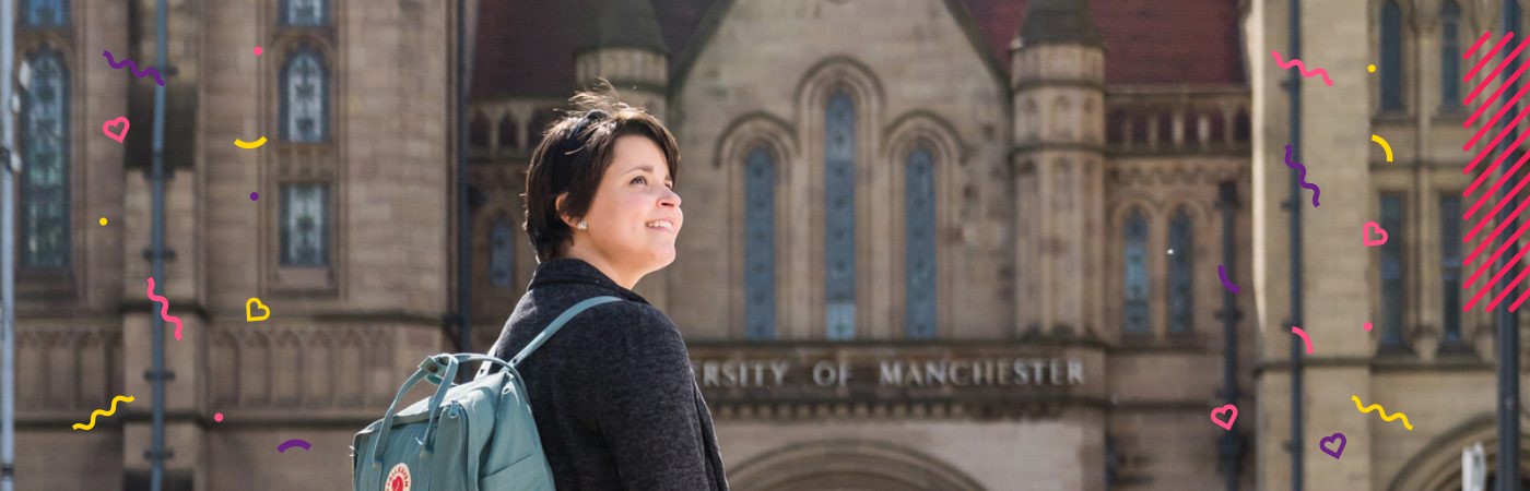 prospective student visiting the university